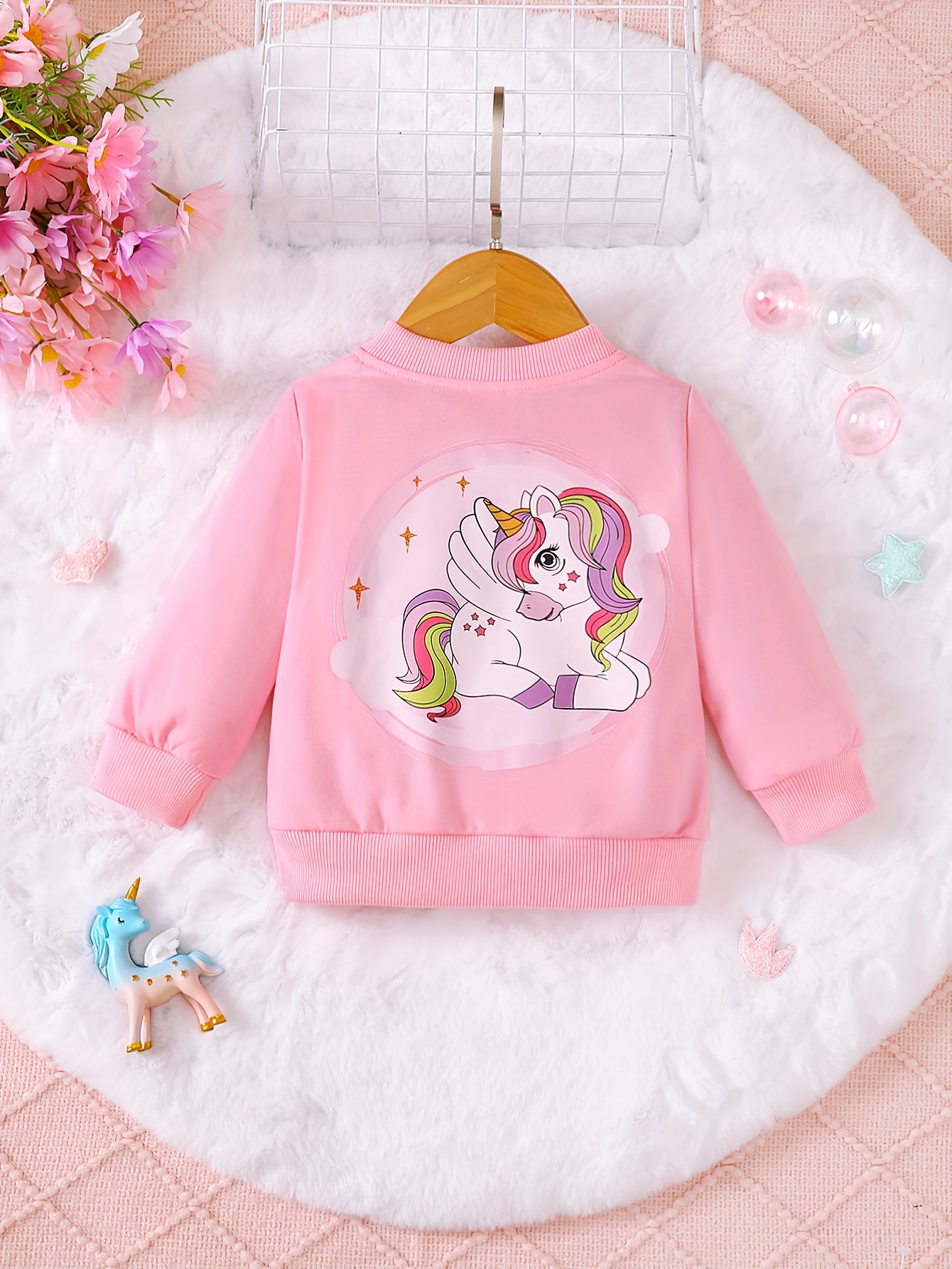 Unicorn hot sale baby jacket