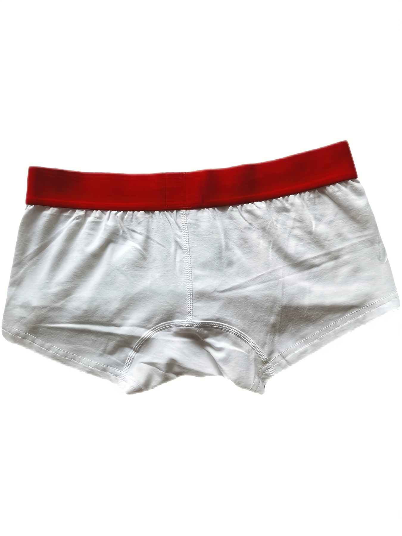 Men's Fashion Personality Boxer Briefs Slim Fit Sexy Low - Temu