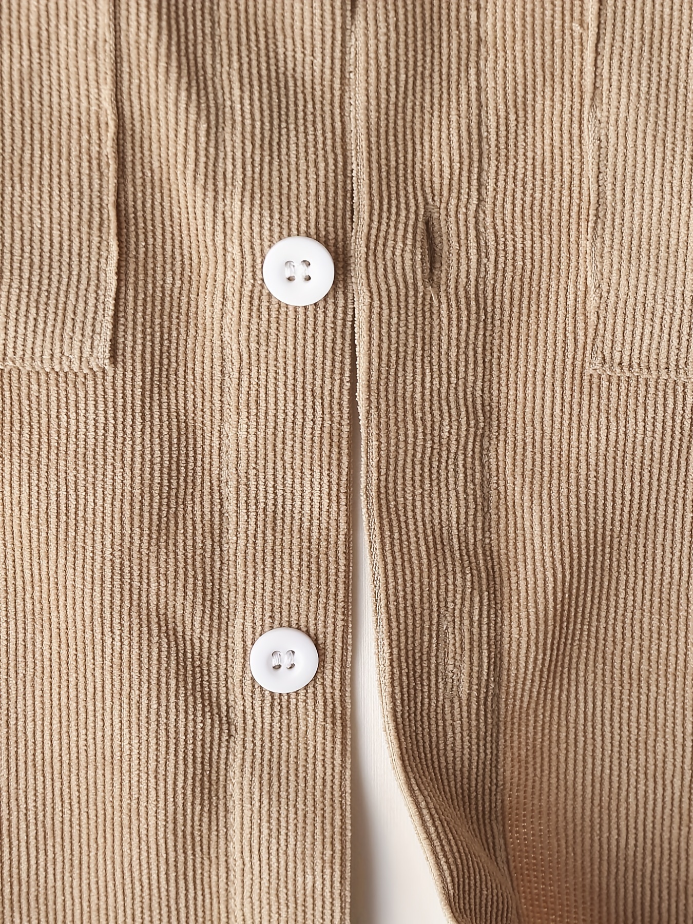 Boys Corduroy Shirts Long Sleeve Button Down Outwear