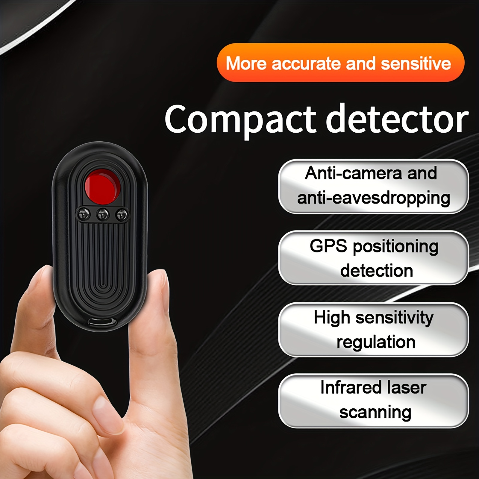 2pcs Signal GPS Wifi Camera Finder Pas de positionnement et de
