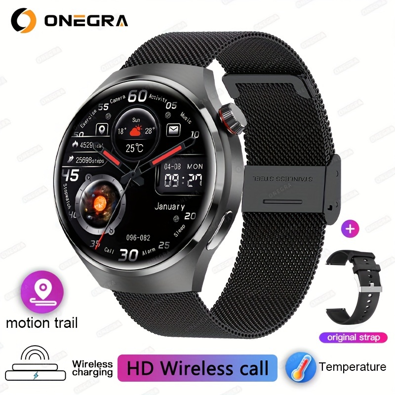 Onegra Smart Watch Gt4 Pro, 360*360 Pantalla Hd Ip68 Impermeable