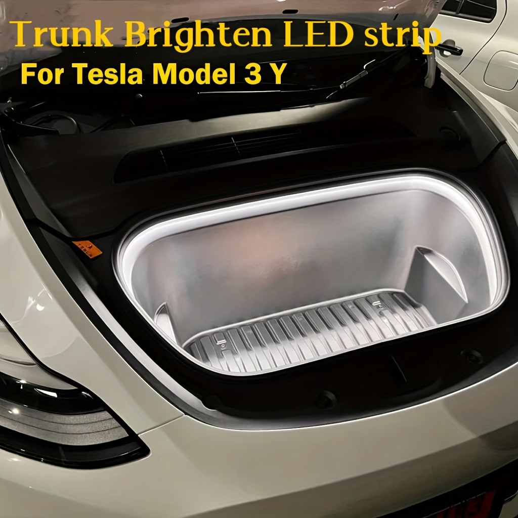 Tesla Model 3 et Model Y : Bande LED d'ambiance pour la console