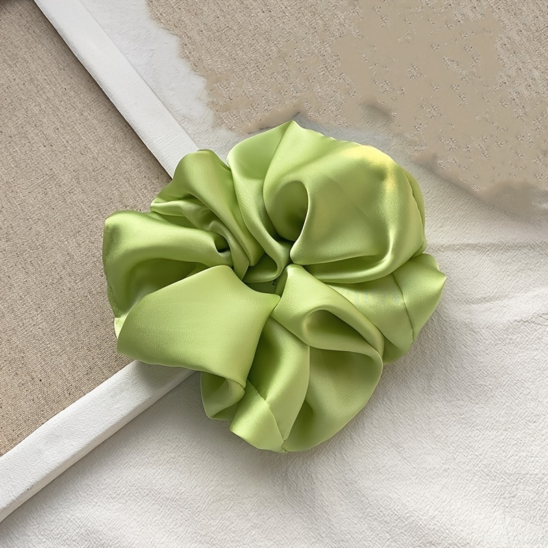 Oversized Satin Silk Extra Large Scrunchie XXL Big Scrunchy Hair Ties