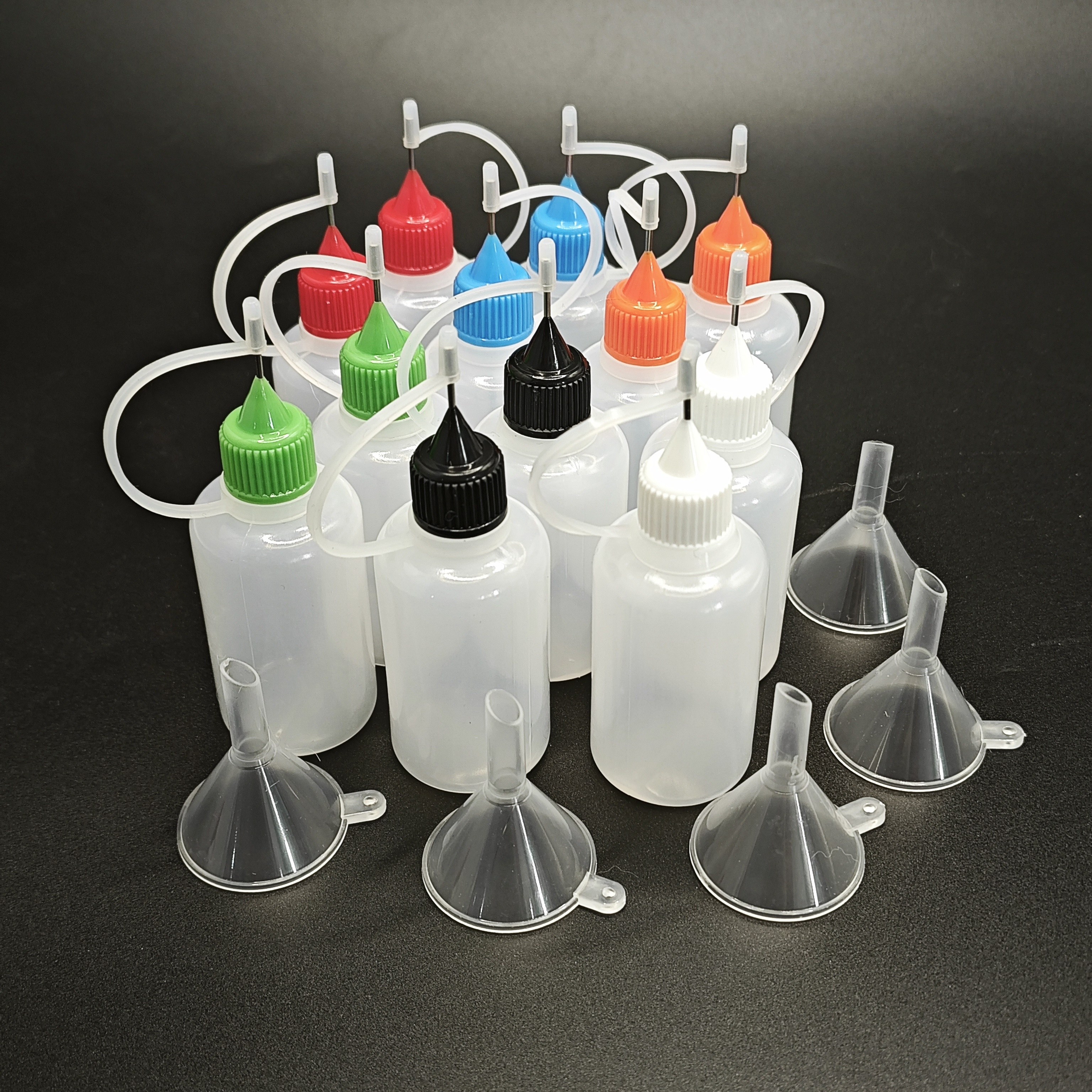30ml Precision Applicator Bottles, 16Pcs Needle Tip Squeeze Bottle