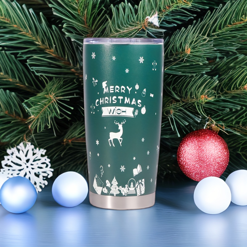 Xmas Stainless Steel Tumbler