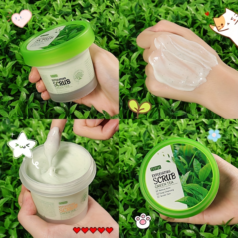 Green Tea Exfoliating Balm for Acne Prone Skin