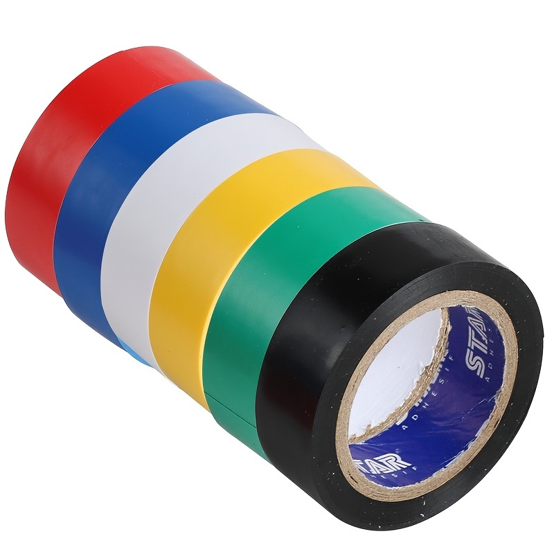 Colored Electrical Tapes Pvc Waterproof For Outdoor Pipes - Temu