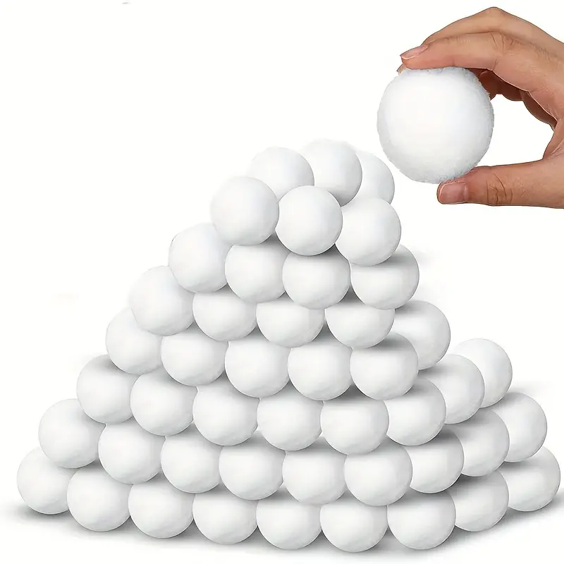 Fake Snowballs Snow Toy Balls Artificial Indoor - Temu