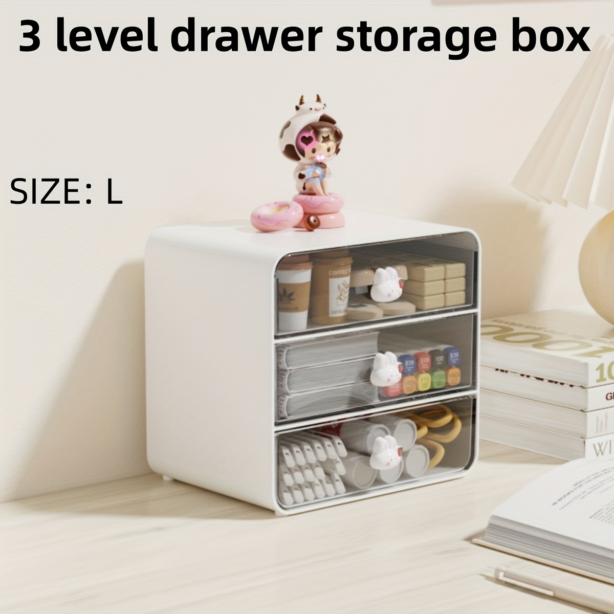 3-Level Desk Drawer Organizer