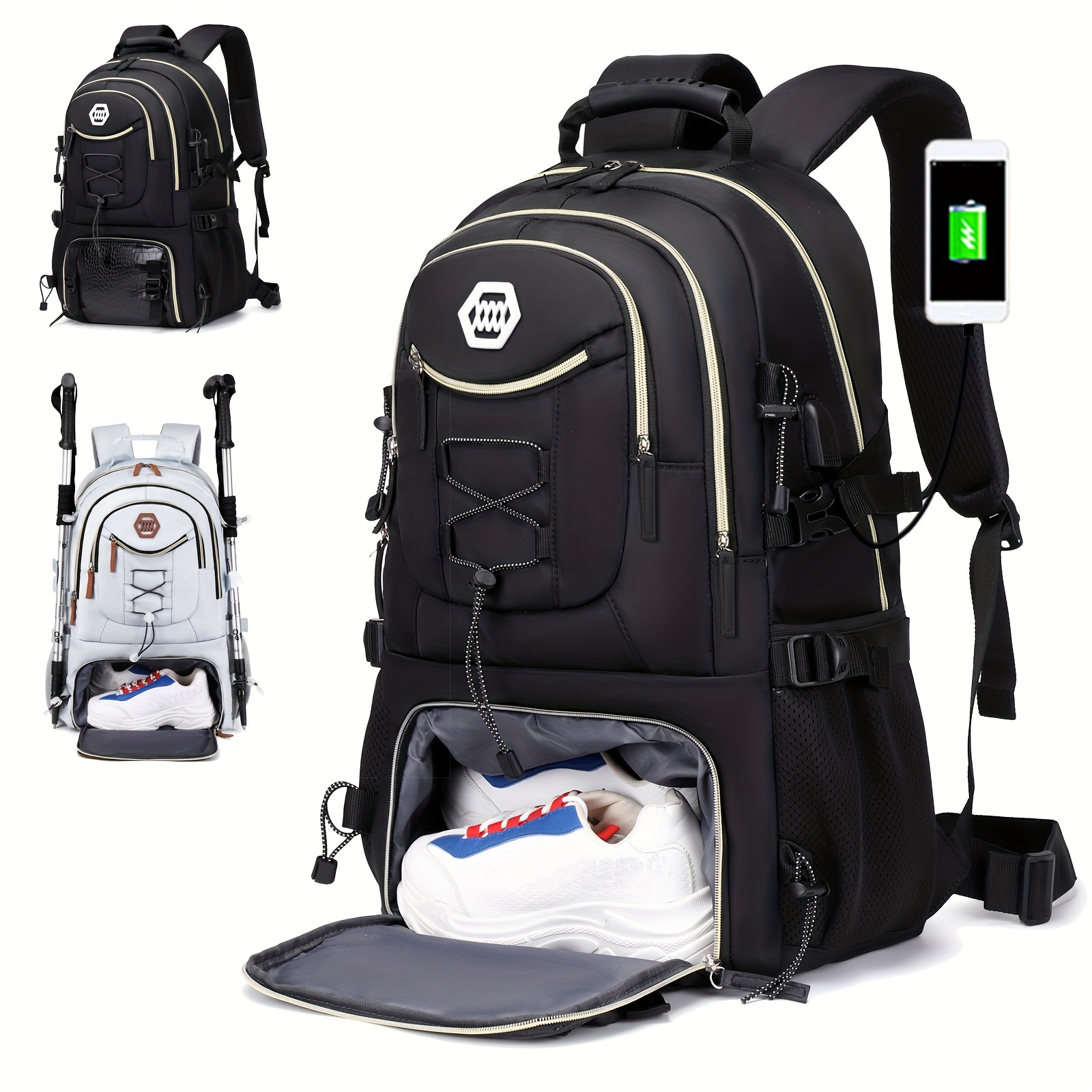 Outdoor Fishing Bags Waterproof Large Capacity Backpack - Temu