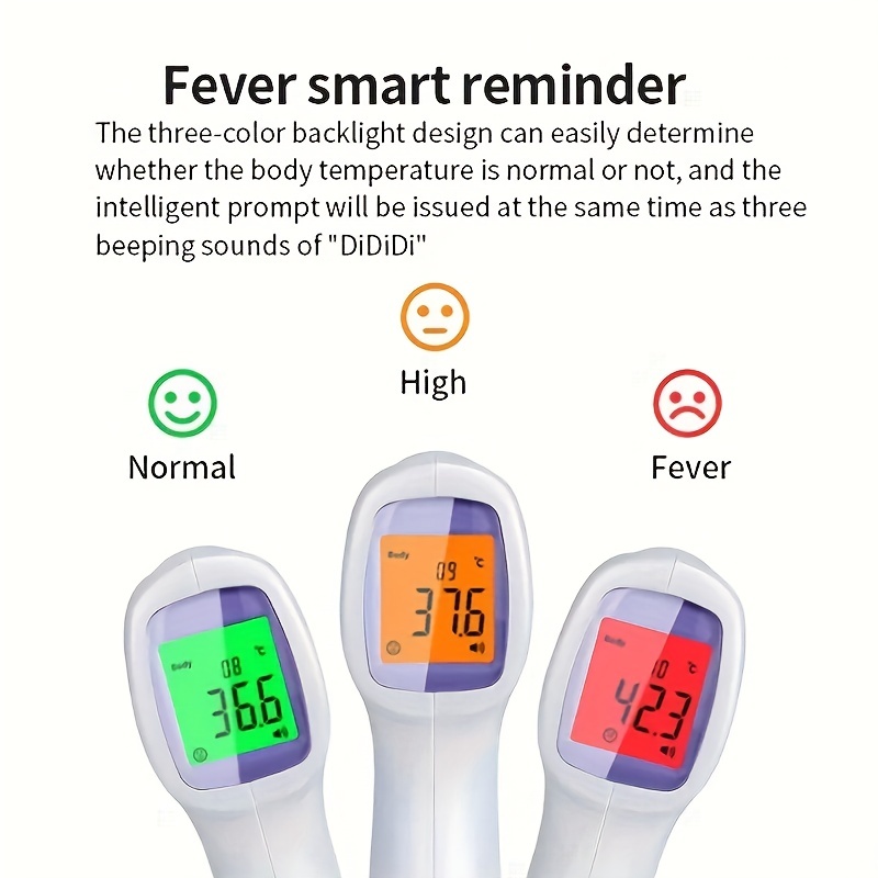 2 in 1 Digital Thermometer Instant Accuracy Fever Alarm No - Temu