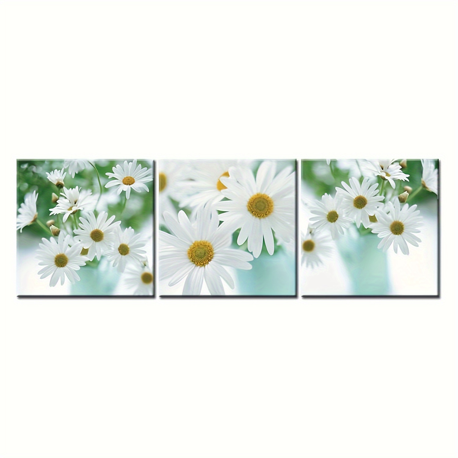 Daisies – trendy canvas print– Photowall