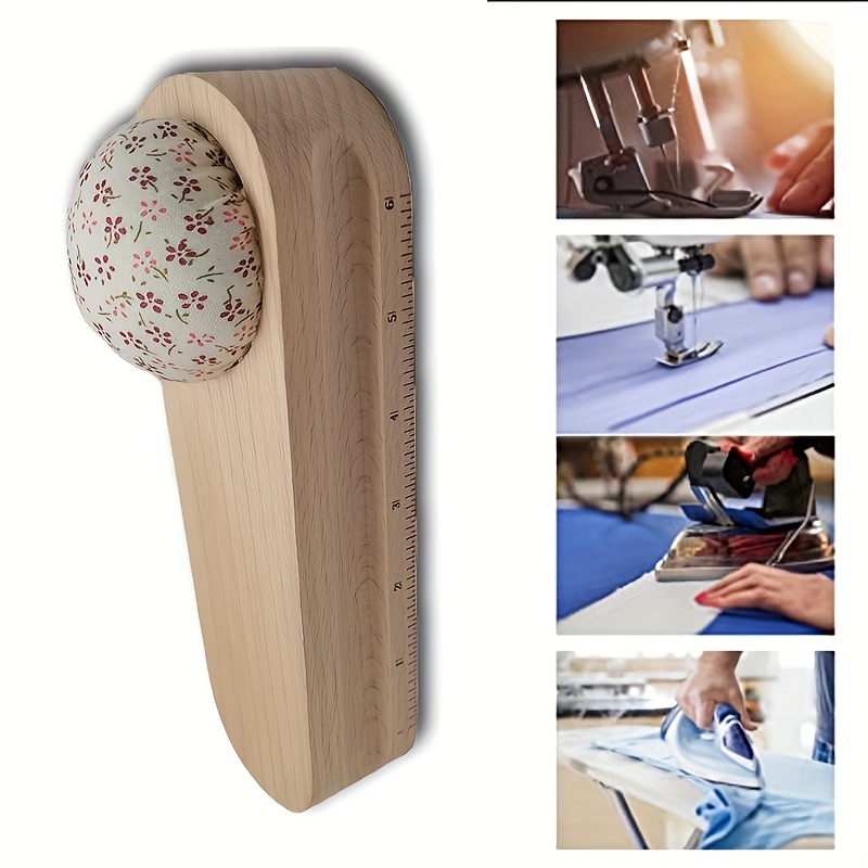 Wood Patchwork Sewing Tool Handheld For Ironing Tailor - Temu