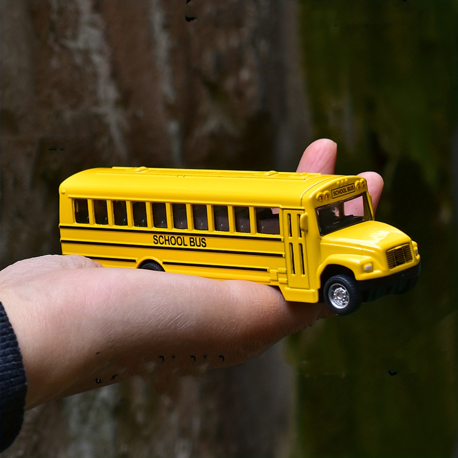 1 Coche Juguete Niños Autobús Escolar Coche Modelo Autobús - Temu