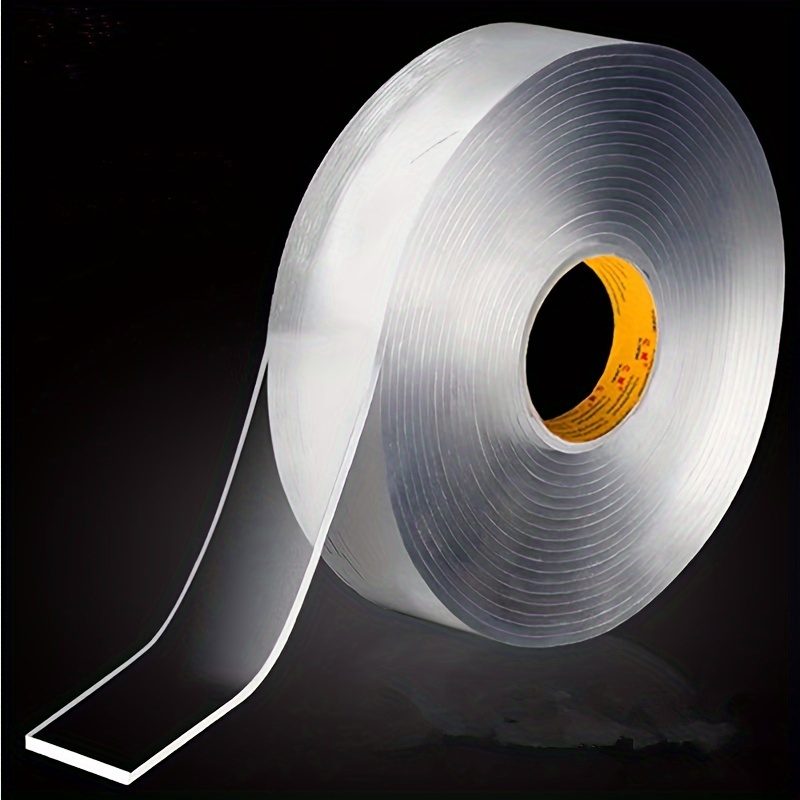 Transparent Nano Tape Thicker And Stronger Washable Reusable - Temu