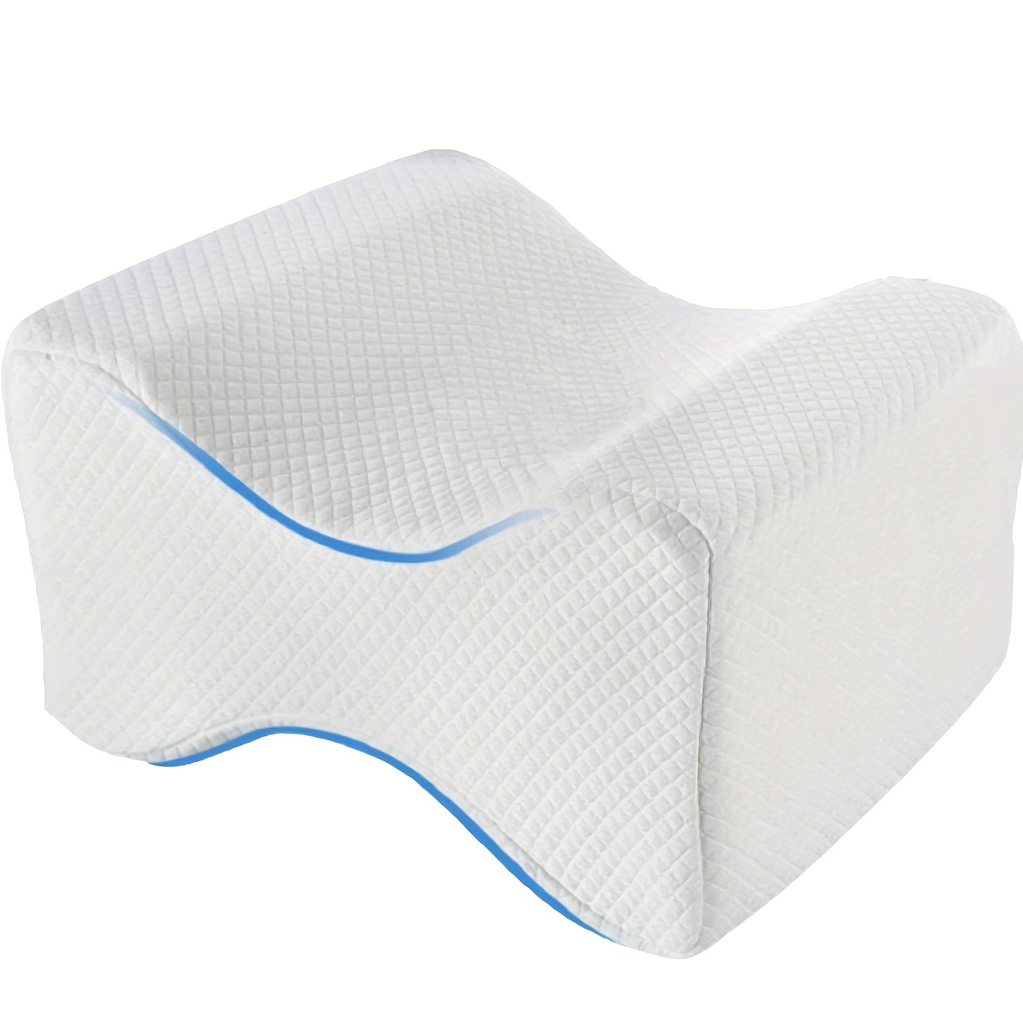 Contour Leg Pillow For Side Sleepers - Memory Foam Wedge For Spine  Alignment, Sciatica, Hip Joint, And Pregnancy Support - Relax Back And  Surgery Pain - Temu