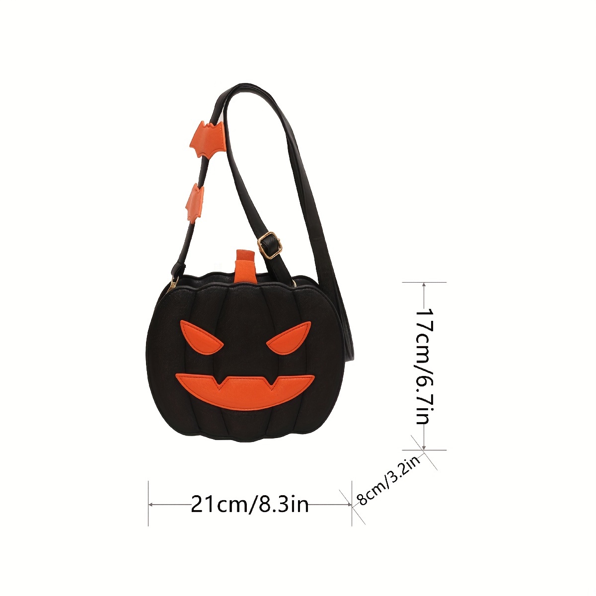 halloween pumpkin crossbody bag funny ghost skull candy bag Temu
