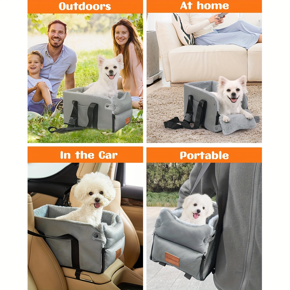 Bucket booster outlet pet seat