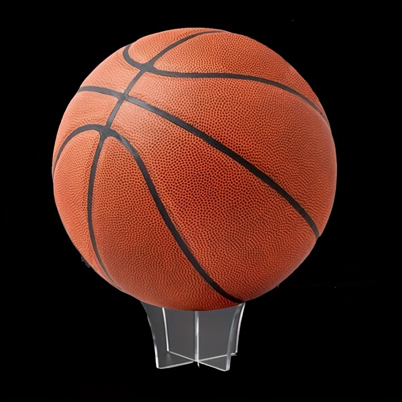 Soporte de acrílico transparente para pelota, Base de exhibición Porable  para baloncesto, accesorios para fútbol, Rugby y bolos, 1 unidad