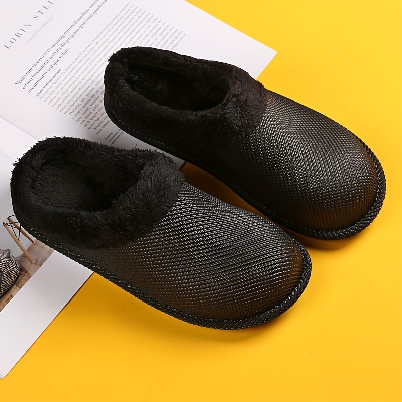 QPPQ Pantuflas de Goma de algodón,Zapatillas de casa de Interior,  Zapatillas cálidas de algodón para Hombres y  Mujeres.-marrón_42/43,Zapatillas casa de algodón para Hombre y Mujer :  : Moda