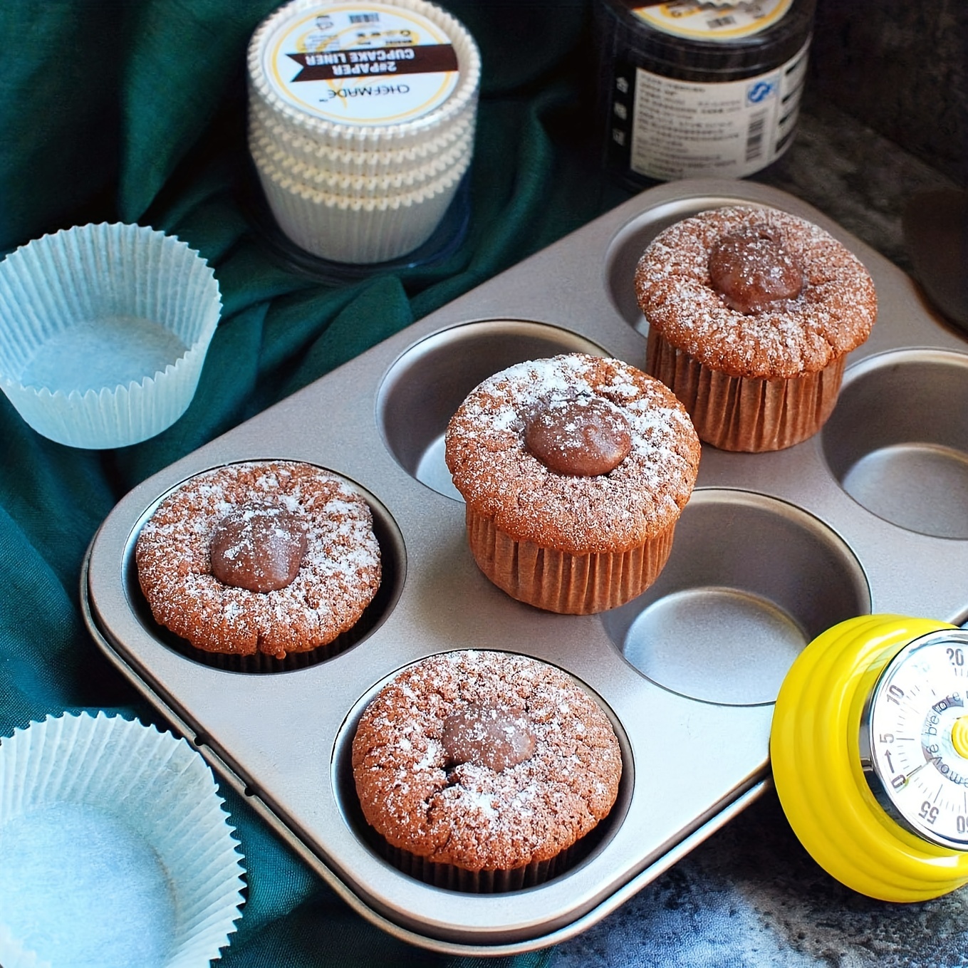 Muffin Pan 12 Cupcake Pan Nonstick Brownie Bakeware Muffin - Temu