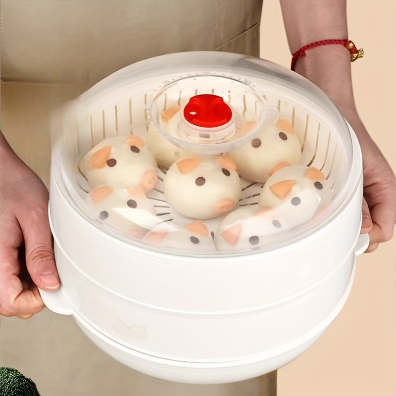 Microwave Steamer Heat Resistant Microwave Cooker Removable - Temu