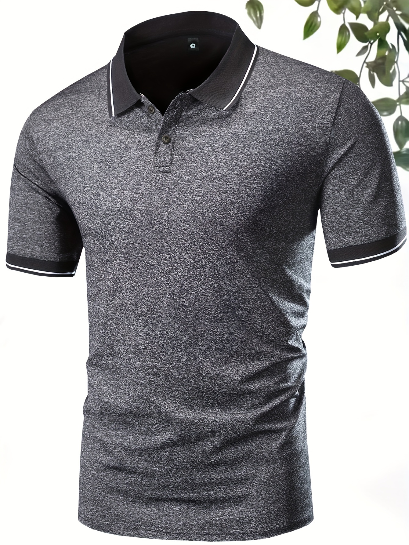 Trendy Men's Short Sleeve Button Lapel Shirt Comfy Male - Temu