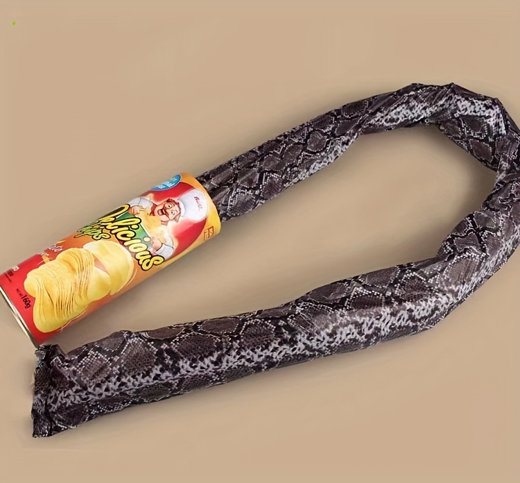 prank toy potato chips simulation snake   and womens birthday gift valentines day gift funny prank toy details 1