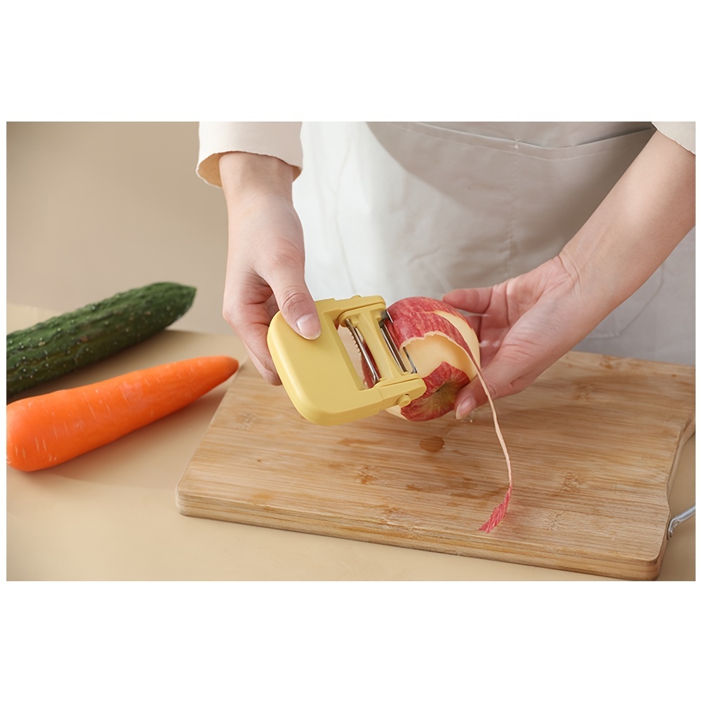Fruit Peeler Multifunctional Vegetable Peeler With Brush - Temu