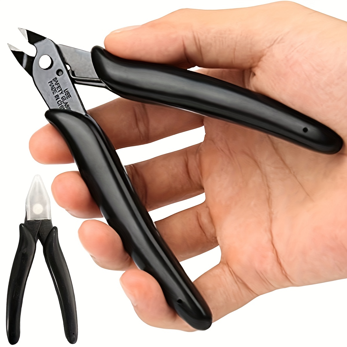 5-Inch Precision Wire Cutters & Zip Tie Cutters - Perfect for Jewelry  Making, Electronics & Hobby Snips!