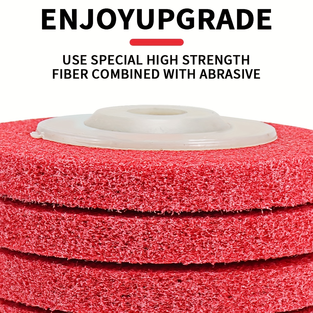 4 inch Nylon Fiber Polishing Wheel Sanding Buffing Disc Abrasive Wheels for Angle Grinders 10 Pcs
