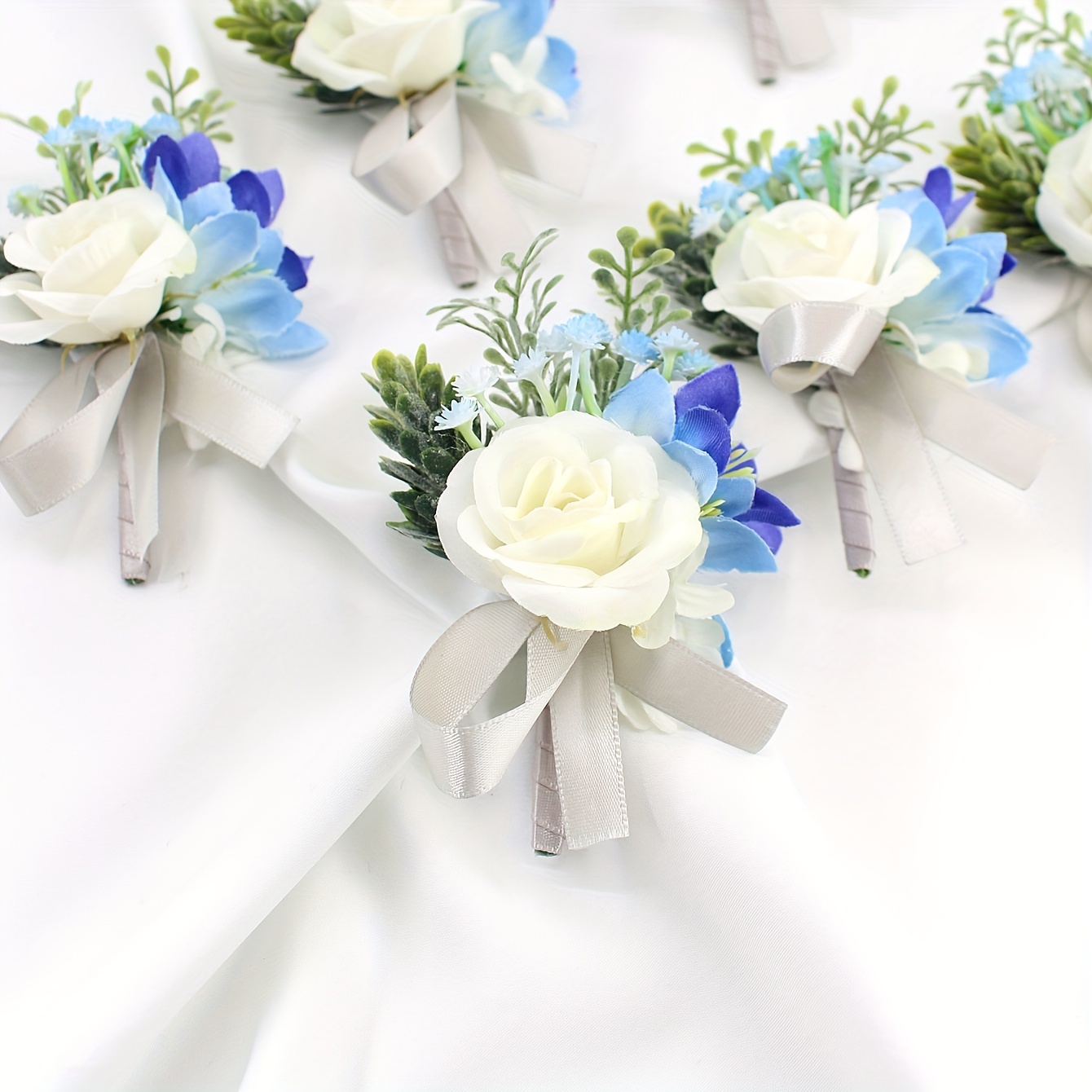 Boutonniere - Babies Breath - Prom / Homecoming Decor
