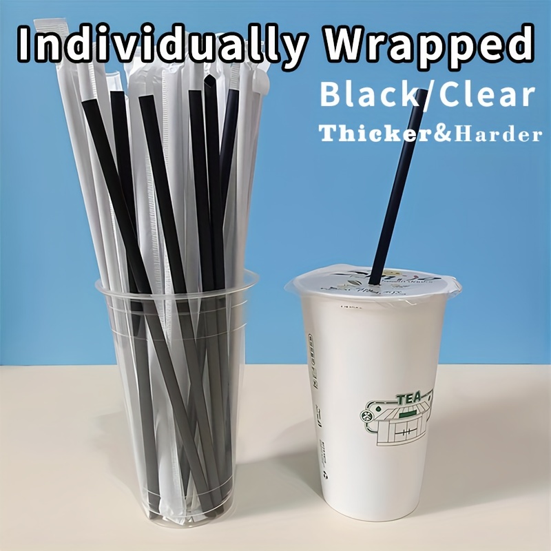 Fat Straws For Beverages And Thick Drinks - Temu