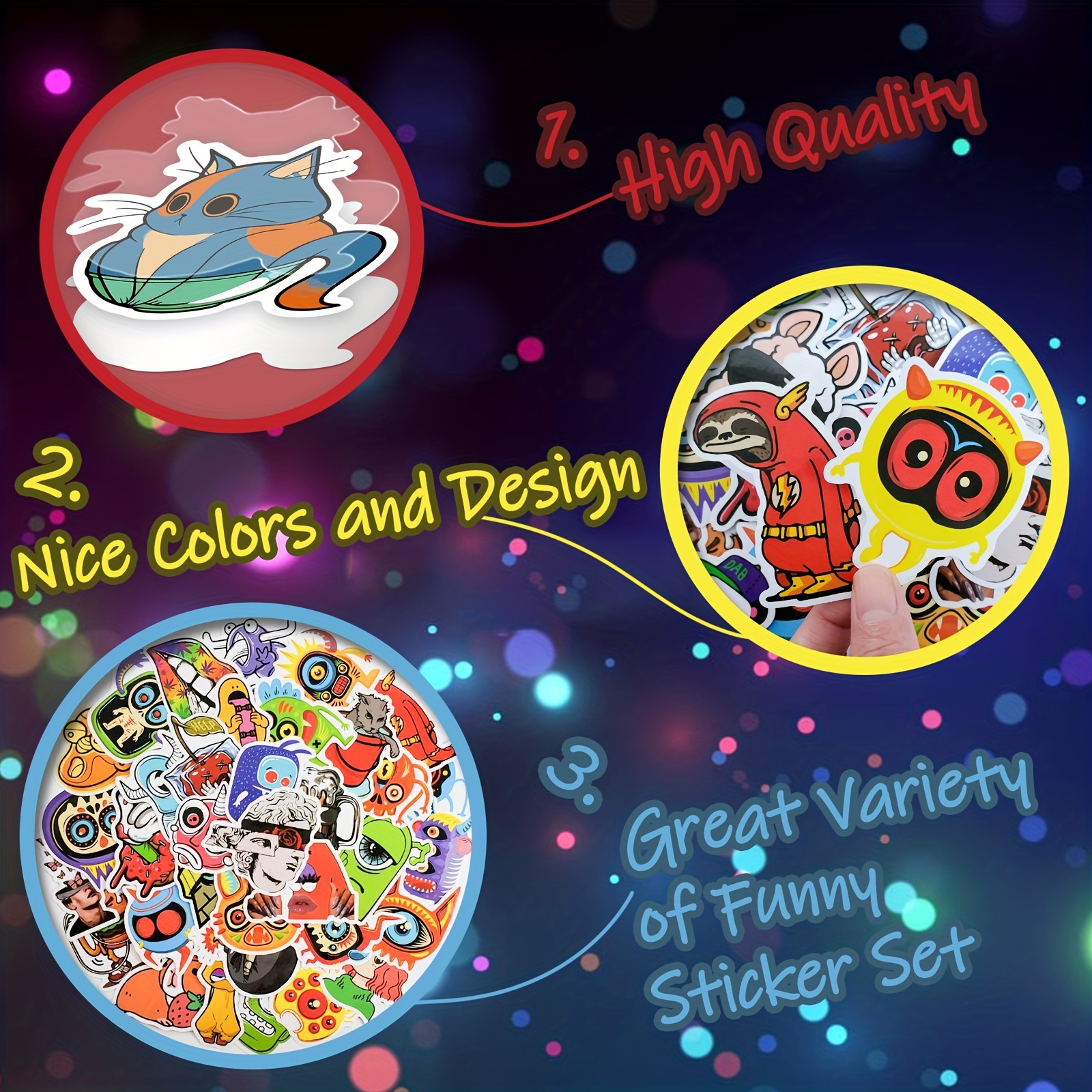Graffiti Stickers 300 Pcs Hippie Sticker Packs For Adults Teens Vinyl  Waterproof Cool Stickers For Water Bottle Skateboard Laptop Luggage Phone -  Toys & Games - Temu