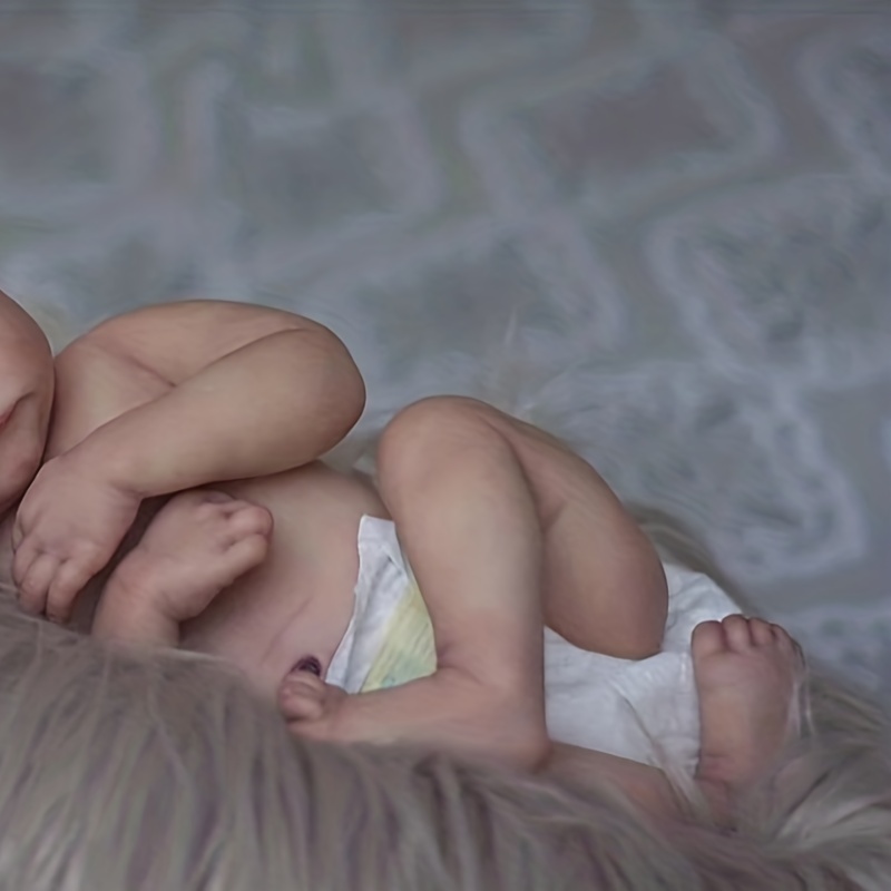Reborn Muñeca De Bebé Recién Nacido NPK De 19 Pulgadas Hecha A Mano  Realista Para Dormir Loulou Suave Tacto Peluche Con Piel Pintada En 3D  Venas Visibles
