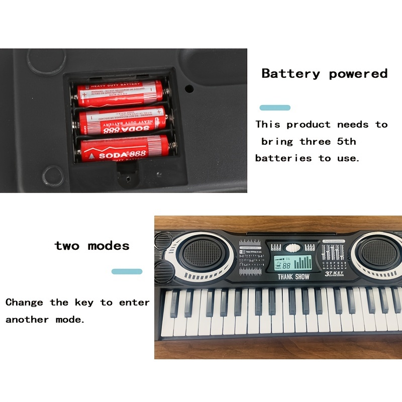 Piano électronique pour enfants, cultiver l'intérêt Mini piano électrique  portable pour enfants pour cadeau : acheter des objets Beatles, Lennon,  McCartney, Starr et Harrison