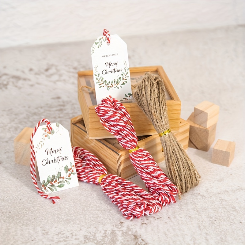 Red Jute, Red String, Red Twine, Colored String, Christmas Holiday