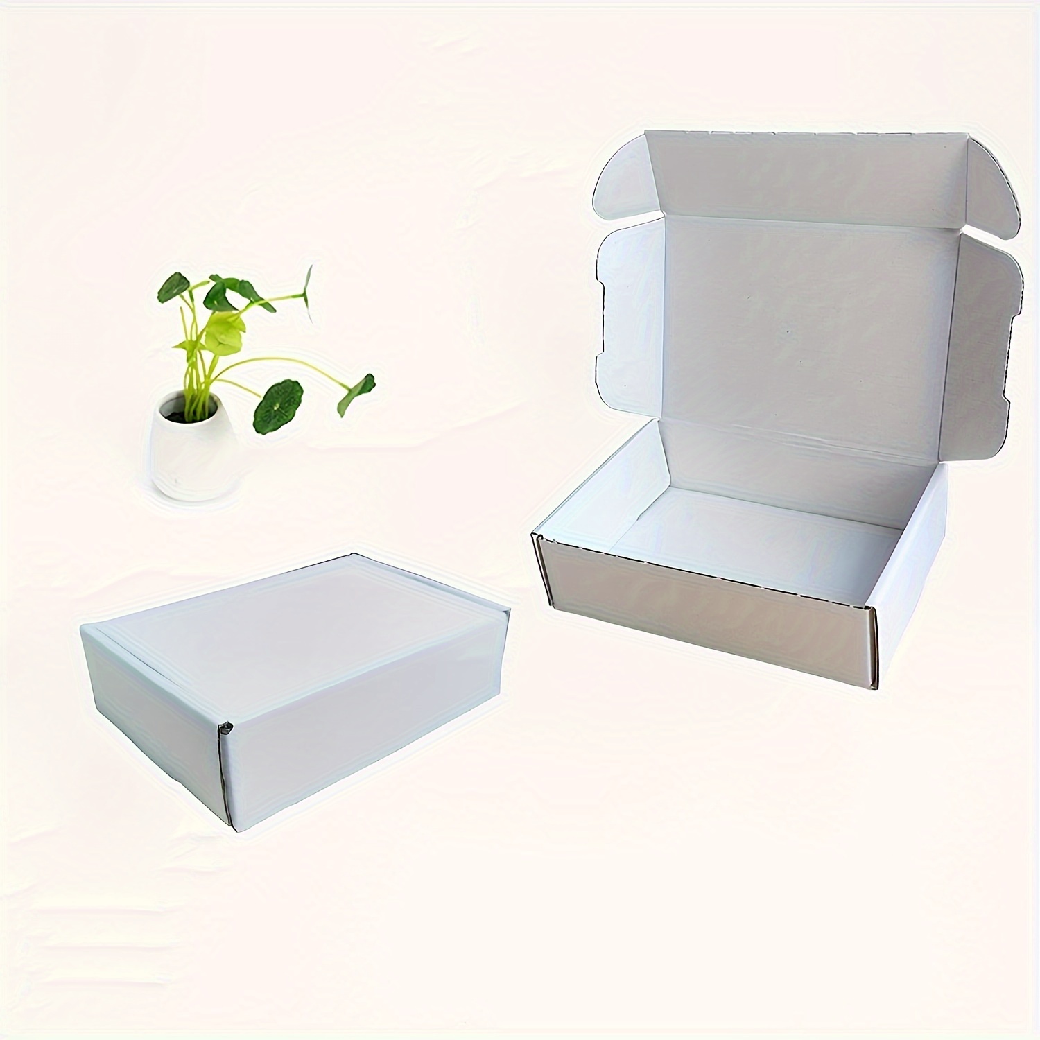 50pcs Small Mailer Boxes 20x32x10cm Corrugated Cardboard Box