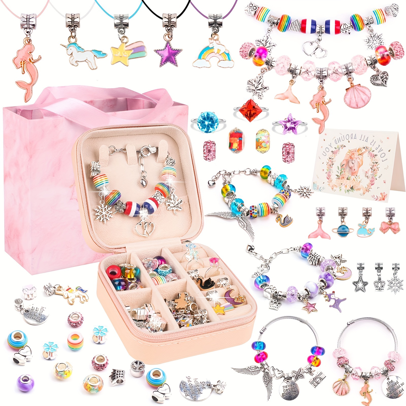 Friendship Bracelet Making Kit For Girls Jewelry Making Kit Bracelets Maker Diy Arts And Crafts For Kids Birthday Gifts Ideas 94419957471625216