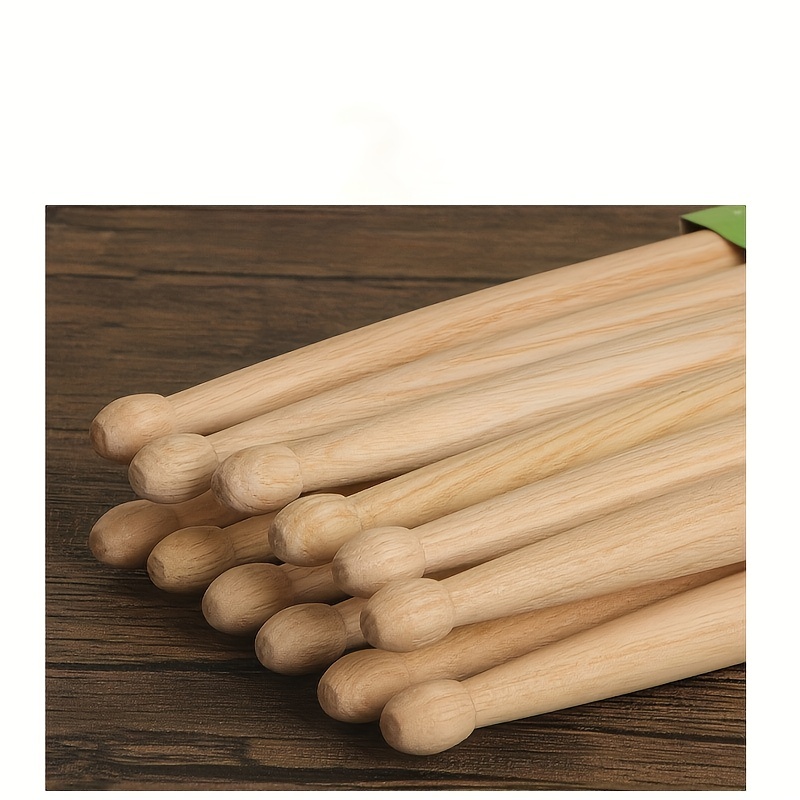 12 Pairs Maple 5a Wood Tip Drumsticks - Musical Instruments - Temu