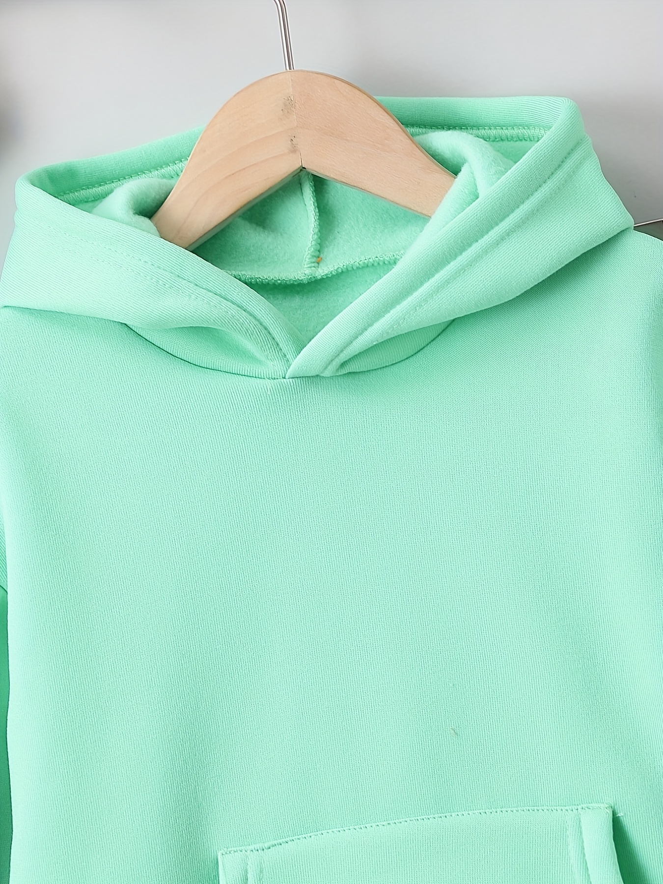 Girls mint green discount hoodie