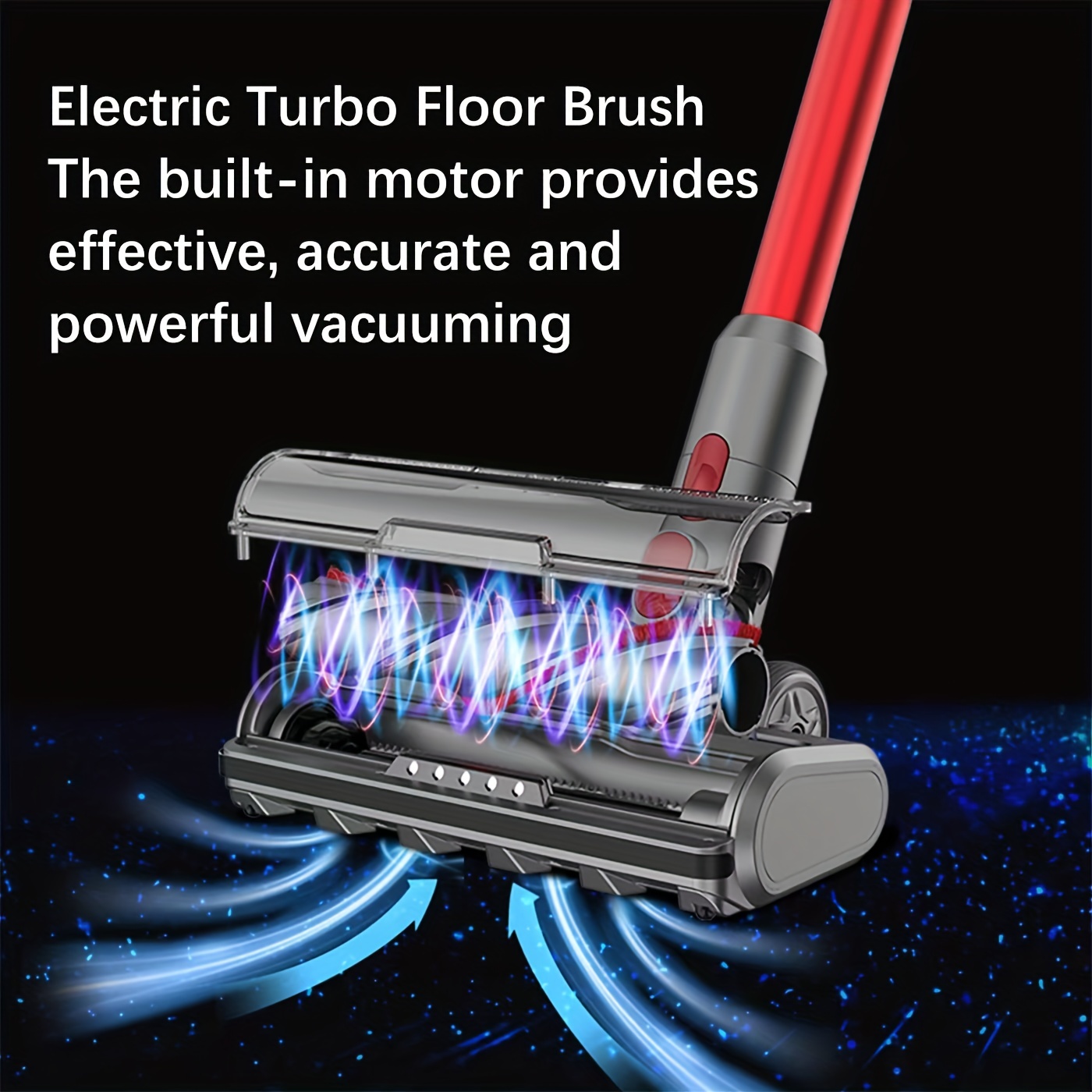 for   compatible floor brush head fits v7 v8 v10 v11 v15 sv10 sv12 animal   series cordless vacuum cleaner accessory for hard floors   plastic battery not included details 2