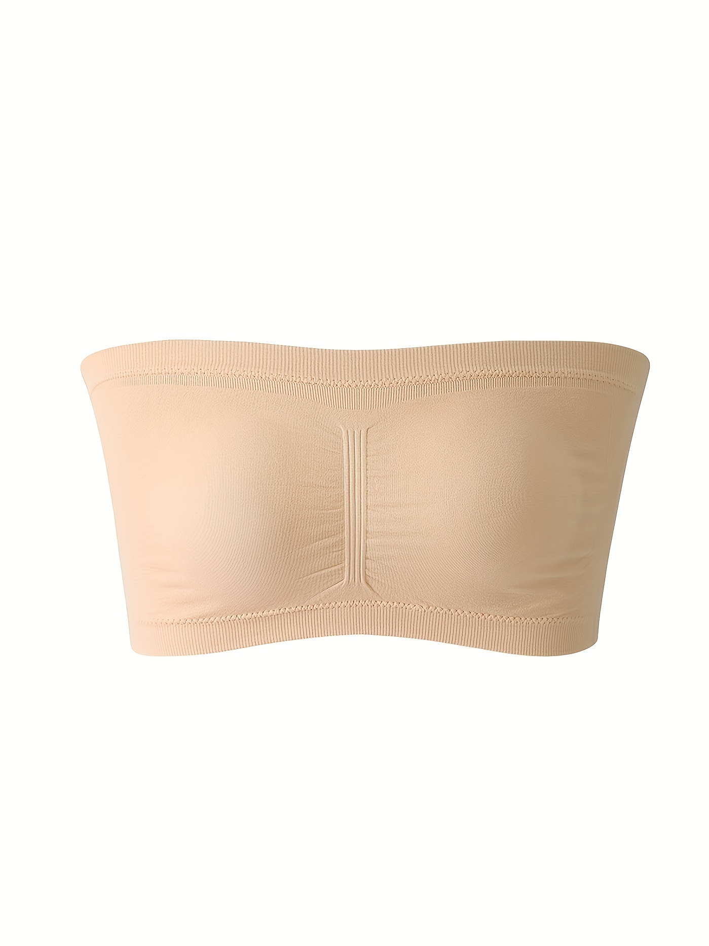Strapless Tube Tops Breathable Seamless Removable Padded - Temu Canada