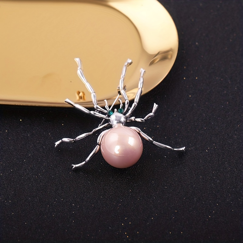 1 Pc Alloy Spider Brooch Vintage Insect Pin For Women Jewelry Gift -  Jewelry & Accessories - Temu France