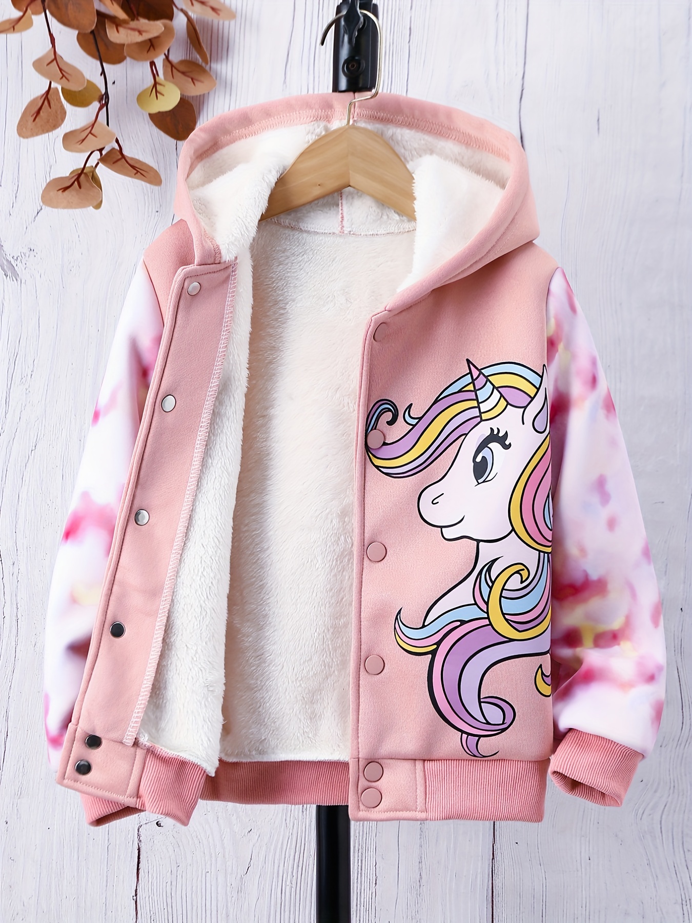 Girls Unicorn Jacket - Temu
