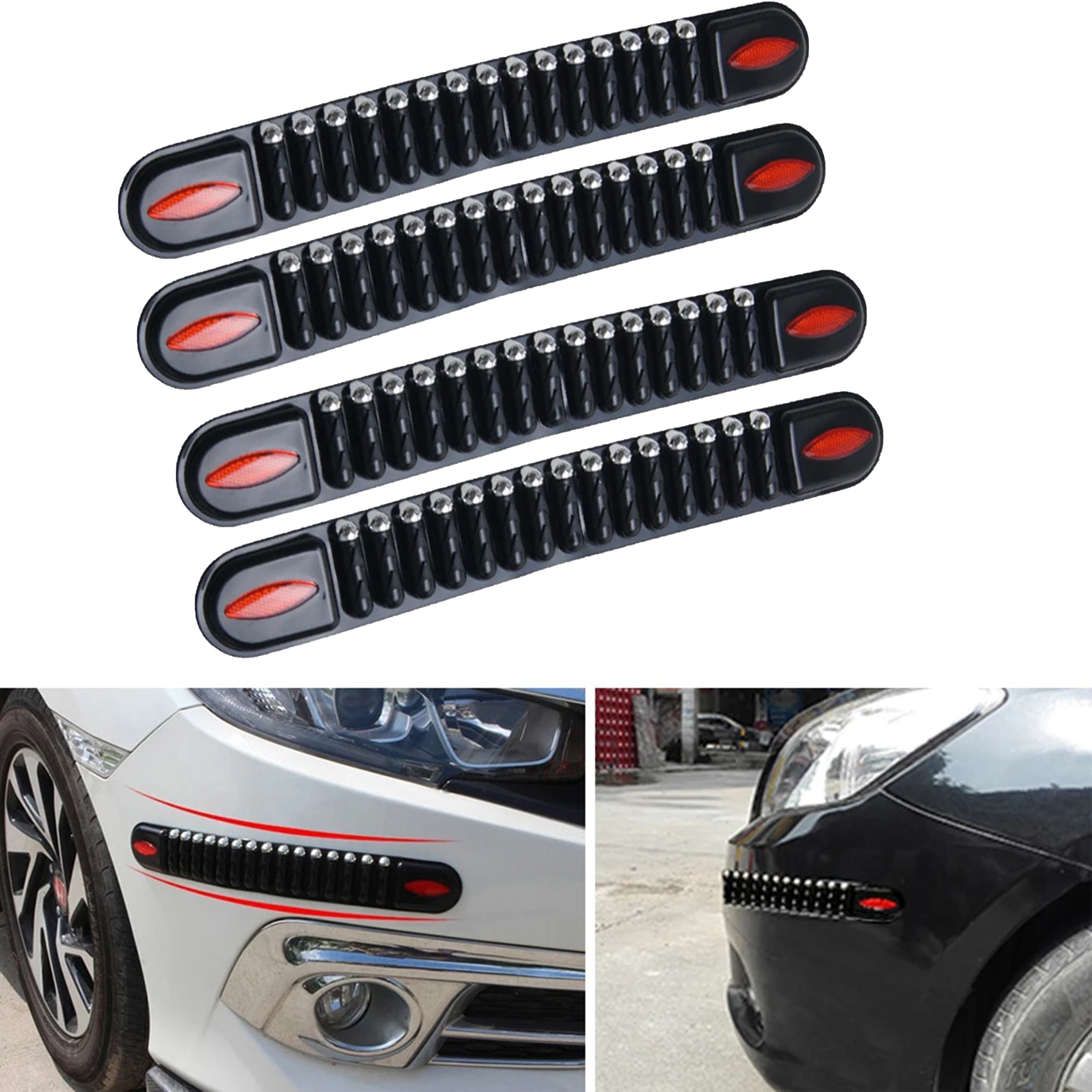 Car Bumper Protector Strips Guard Your Vehicle From Scratches  Crashes  Temu Australia
