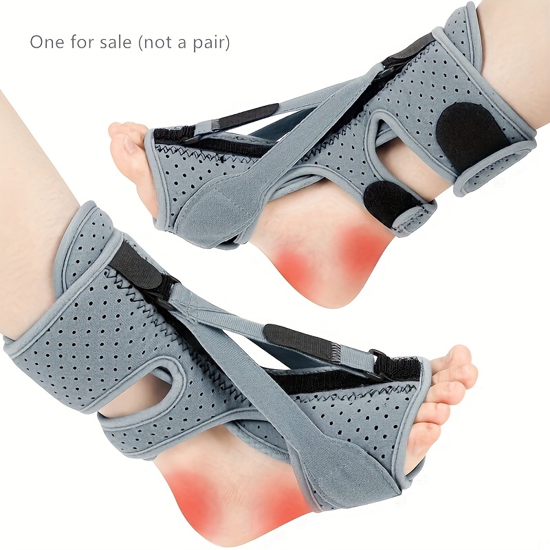 Plantar Fasciitis Night Splint Drop Foot Brace, Ankle Support with  Adjustable Elastic Strap for Effective Relief from Plantar Fasciitis,  Achilles Tendonitis and Calf Pain : Buy Online at Best Price in KSA 