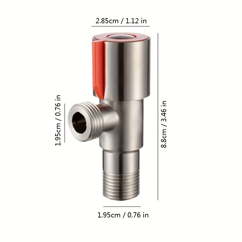 All Copper Angle Valve Water Angle Stop Valve For Water - Temu Canada