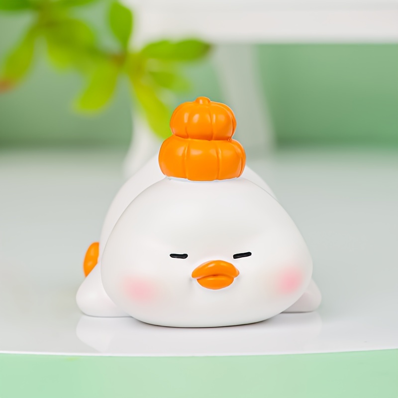 Mini Duck Resin Ornament Home Car Christmas Gift