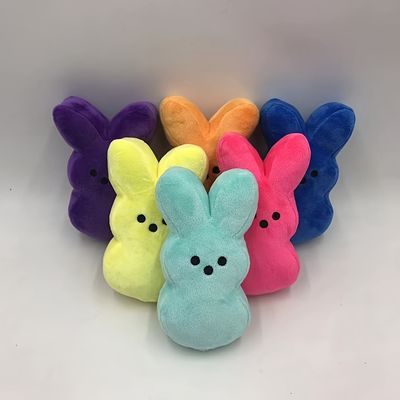 New Rabbit Easter Cartoon Rabbit Plush Doll For Children's Day Christmas Birthday Gift 6inch/15cm